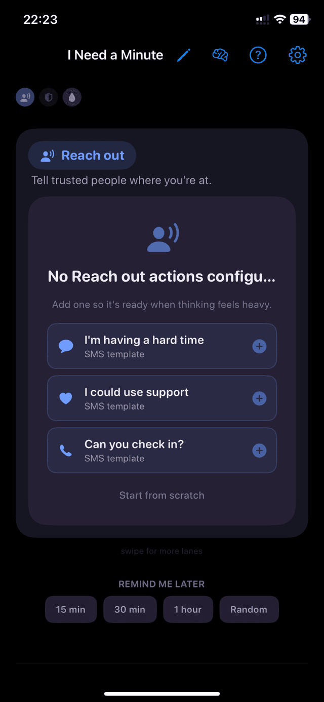 Reach Out lane screenshot